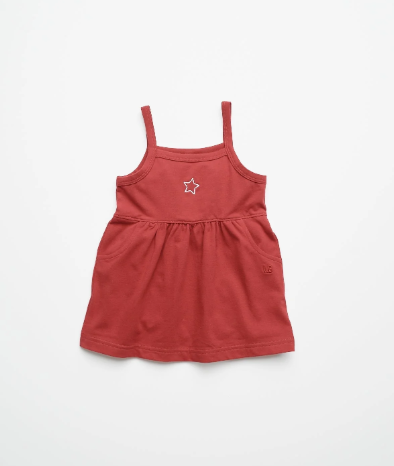 Jersey Tank Dress - Red