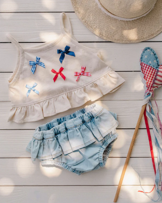 Ruffle Bloomer Set