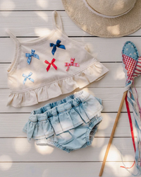 Ruffle Bloomer Set