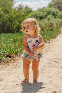 Ruffle Bloomer Set