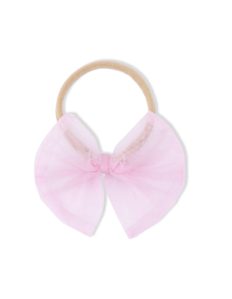 Solid Romance Rose - Bow On Headband
