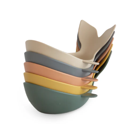 Whale Bath Stackers - Retro