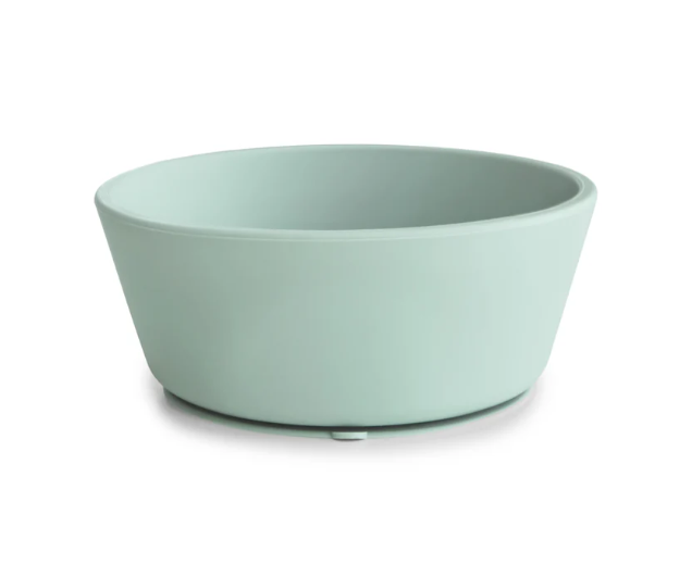 Silicone Suction Bowl - Cambridge Blue