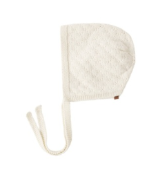 Knit Bonnet Natural