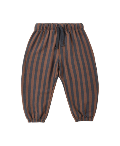 Relaxed Jogger Mulberry Stripe