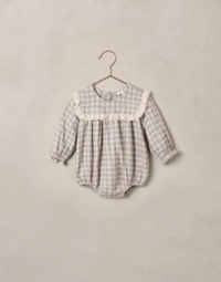 Noelle Romper Fall Plaid
