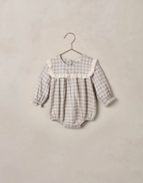 Noelle Romper Fall Plaid