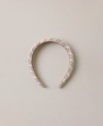 Padded Headband Fall Plaid