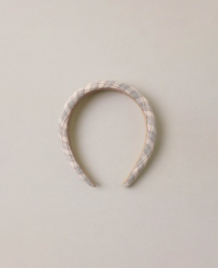 Padded Headband Fall Plaid