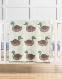 Mallard Chenille Blanket