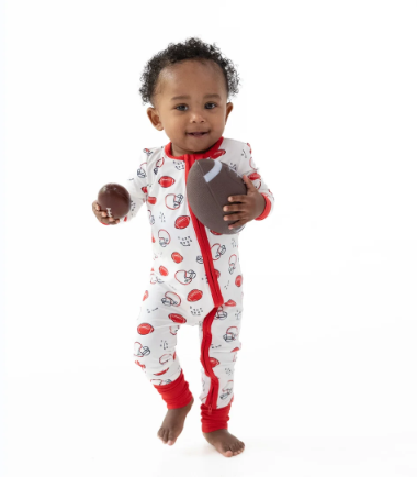 Touchdown Time - Convertible Romper