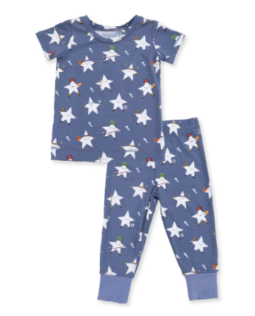 Sports All Stars Glow in the Dark  Short Sleeve Loungewear Set