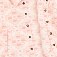 Southwest Micro Fleece  Sh-acket Pink