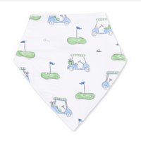 Golf Carts Blue - Bandana Bib
