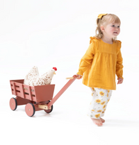Baby Sunflower  Long Sleeve Ruffle Tunic and Smocked Waist Pant
