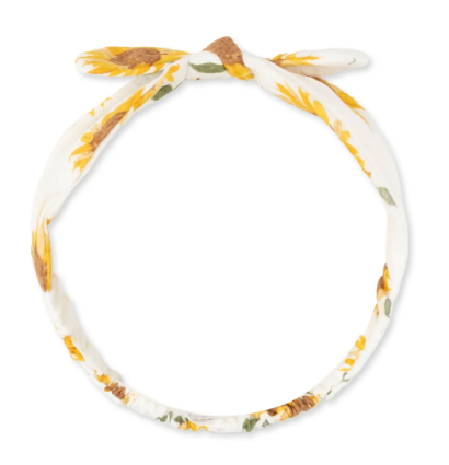 Baby Sunflower  Knot Headband