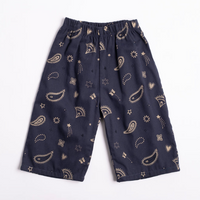 Wide-leg Pant in Midnight Bandana