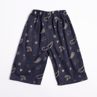 Wide-leg Pant in Midnight Bandana