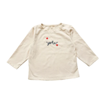 Embroidered Top in Yeehaw