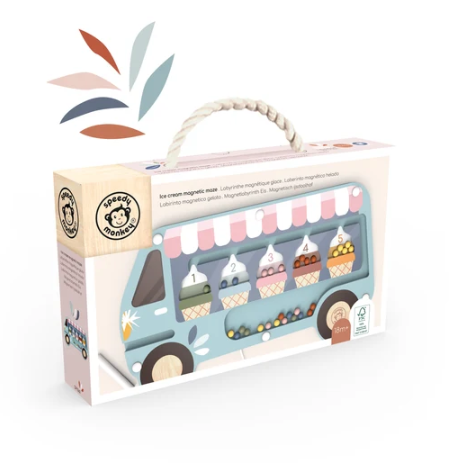 Ice Cream Magnetic Maze
