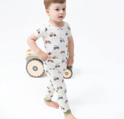 Future Farmer - Short Sleeve Loungewear Set