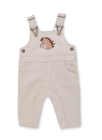 Peyote Corduroy - Uni Old School Overall With Horse Applique