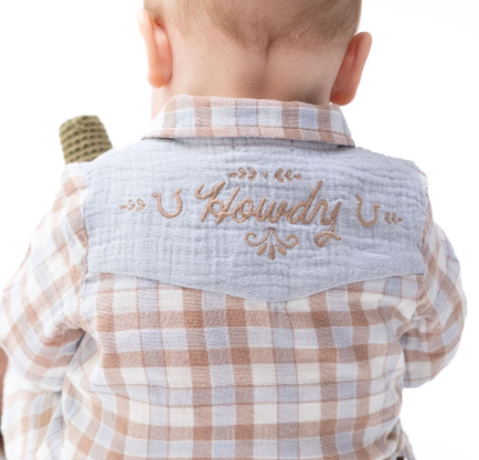 Western Plaid  The Willie Shirt