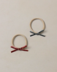 Baby Bow Headbands Green, Ruby