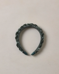 Braided Headband Green