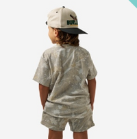 Youth Vintage Washed Tee - Drifter Camo