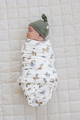 Desert West Luxe Fleece Swaddle