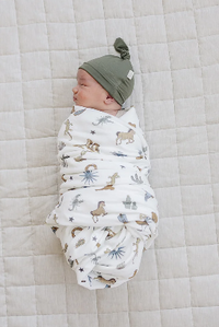 Desert West Luxe Fleece Swaddle