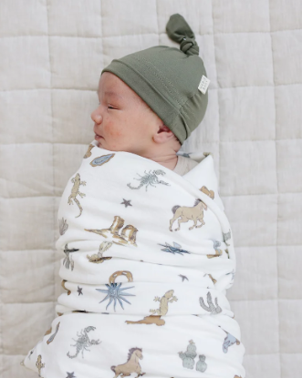 Desert West Luxe Fleece Swaddle