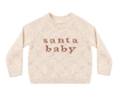 Knit Sweater Santa Baby