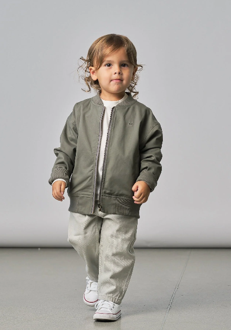 Cotton Twill Jacket - Green