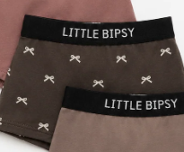 Girl's Boxer Brief 3-Pack Bow Mix