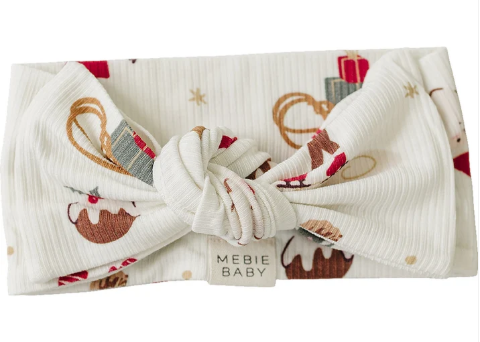 Merry & Bright Ribbed Bamboo Head Wrap