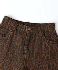Barrel Pant || Leopard