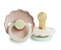 FRIGG Daisy Night Natural Rubber Pacifier 2-Pack