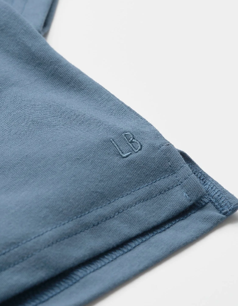 USA Elevated Tee - Worn Indigo Baby - Adult Sizes