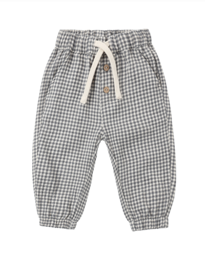 Giovani Pant Midnight Gingham