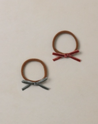 Baby Bow Headbands Green, Ruby
