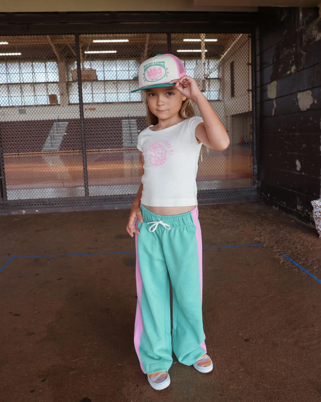 Cozy Time Cotton French Terry Wide Leg Sweatpants
