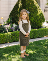 Green Corduroy Dress