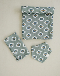 Southwest Aztec Classic Muslin Bib