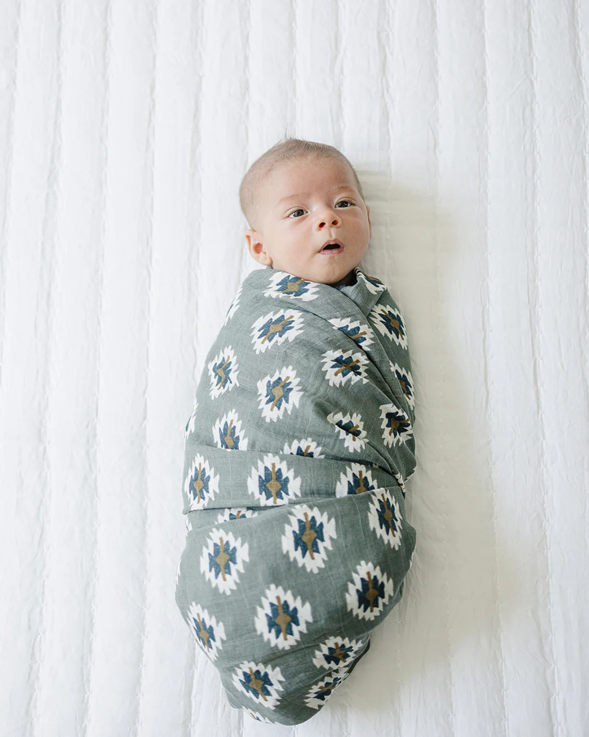 Southwest Aztec Muslin Swaddle Blanket