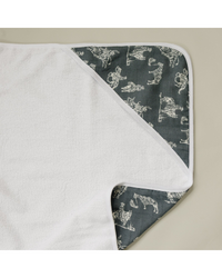 Wild West Muslin Hooded Towel