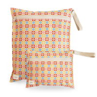 Water Resistant Wet Bag Olive Check