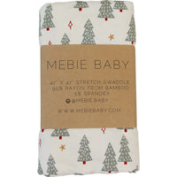 Christmas Trees Bamboo Stretch Swaddle
