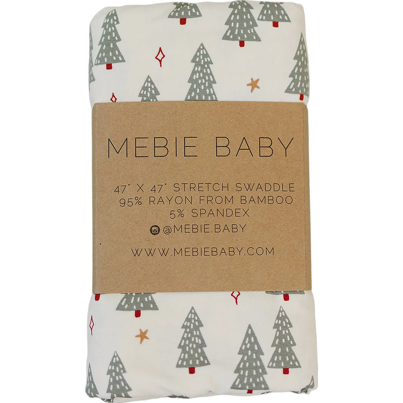 Christmas Trees Bamboo Stretch Swaddle